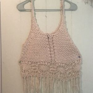 Forever 21 crochet  tank top